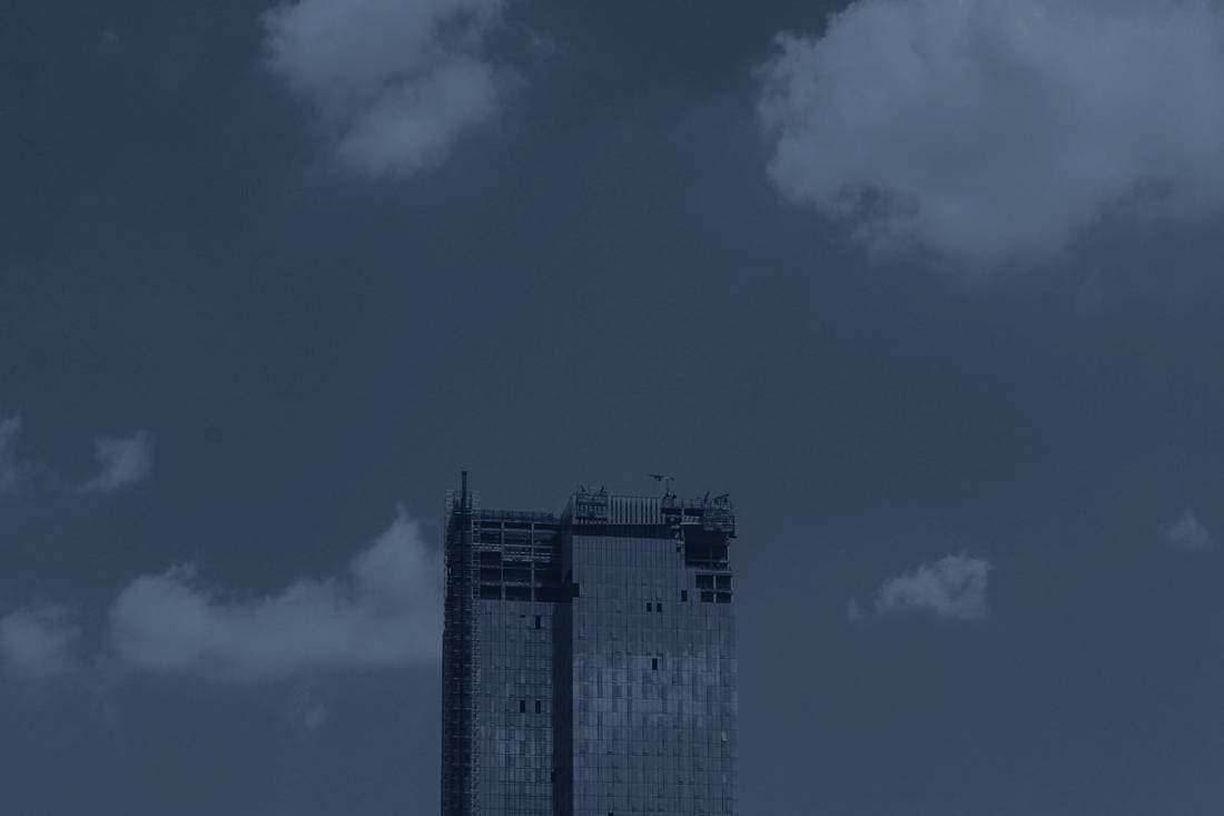 Estructura residencial en construcción